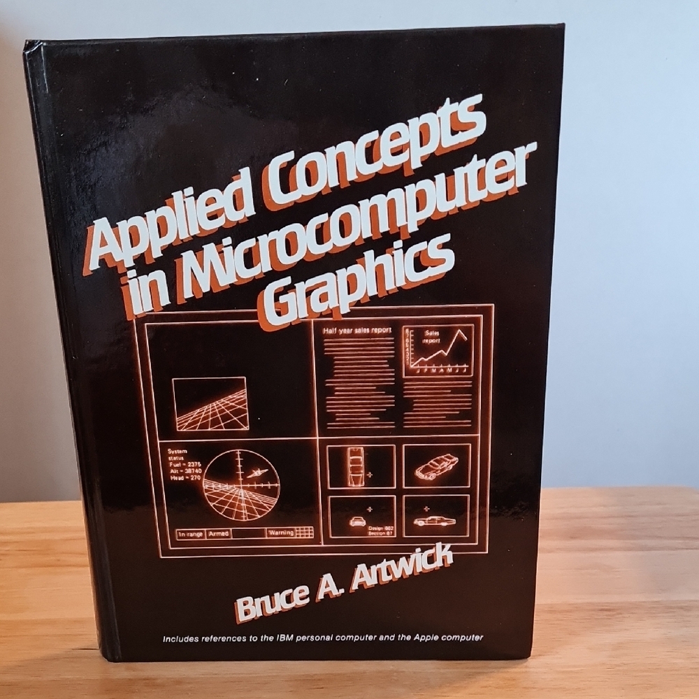 1984 Ed. Of Applied Concepts in Microcomputer Graphics by Bruce A. Artwick, EUC